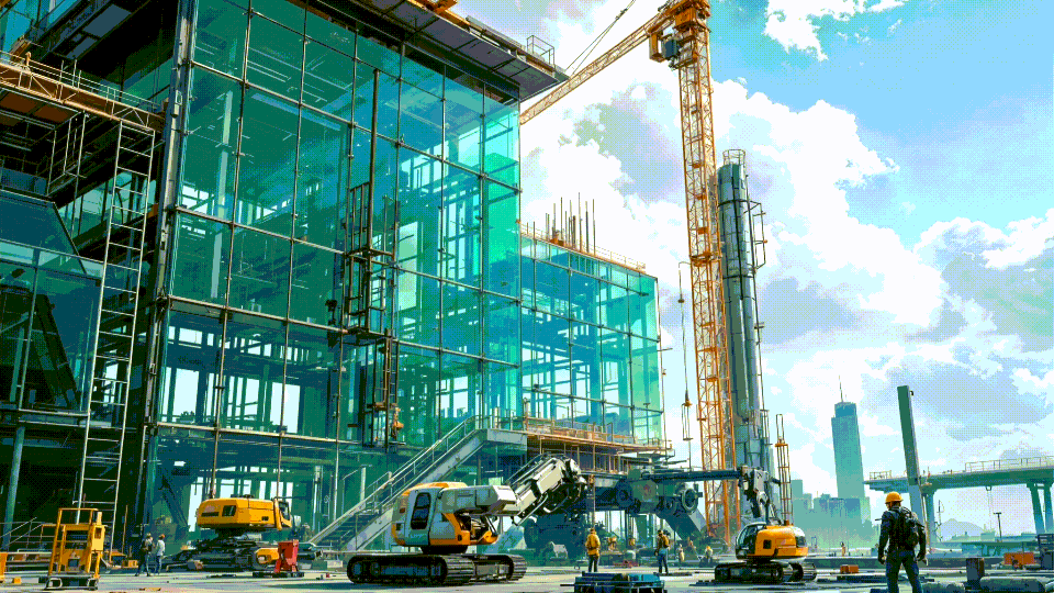 Construction Hero Background